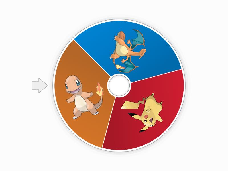 pokemony - Random wheel