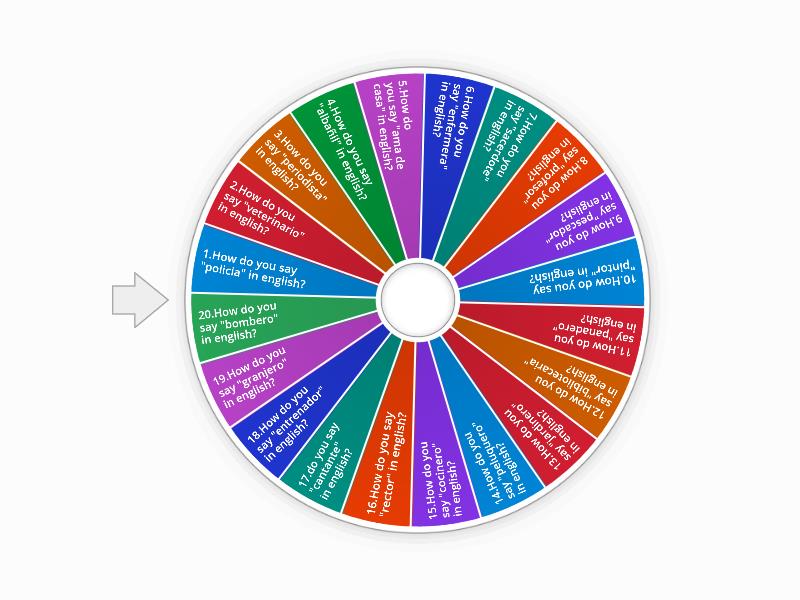 professions-and-occupations-spin-the-wheel