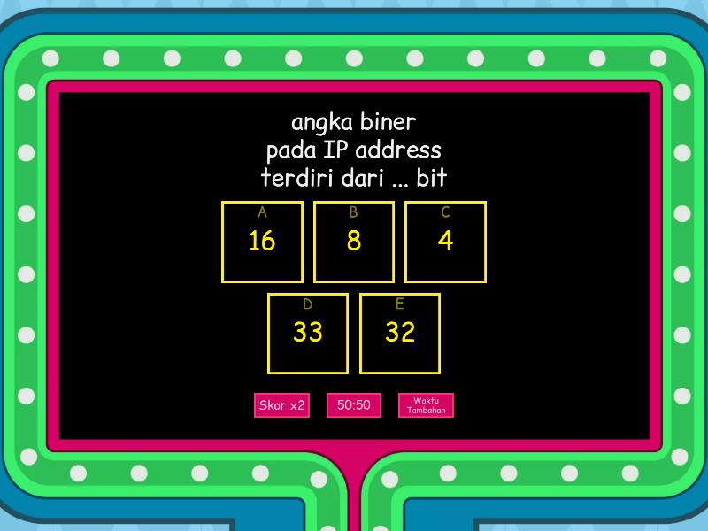 latihan soal IP Gameshow quiz