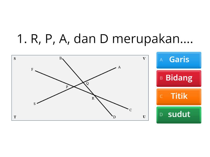 Garis Dan Sudut - Quiz