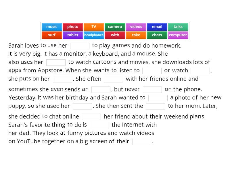 Go getter 2 unit 3.1 Using Technology vocabulary - Complete the sentence