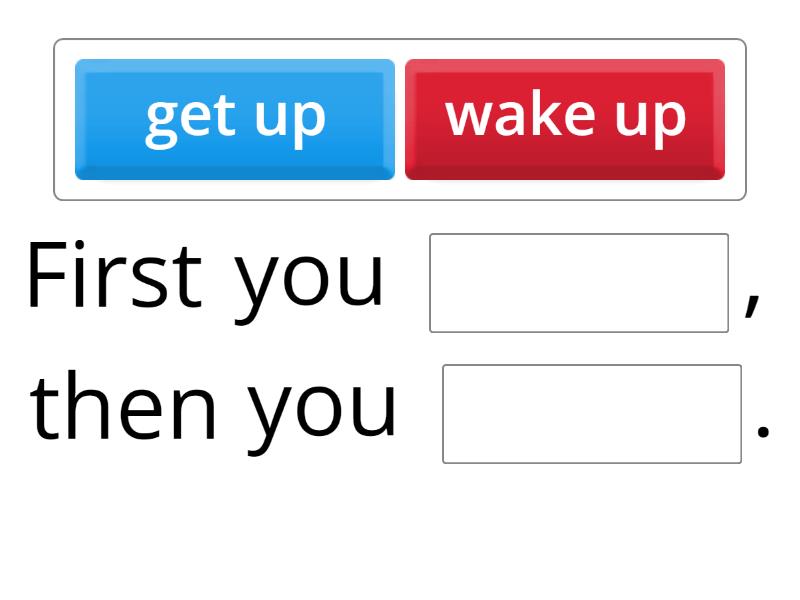 Before/After - Complete the sentence