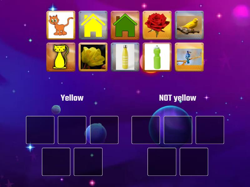 Yellow - Group sort