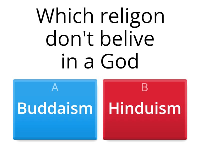 Buddasim And Hinduism - Quiz