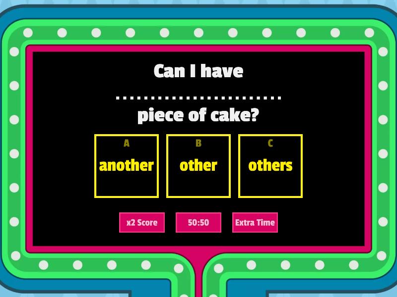 MG3.1 U.1 revision grammar - Gameshow quiz