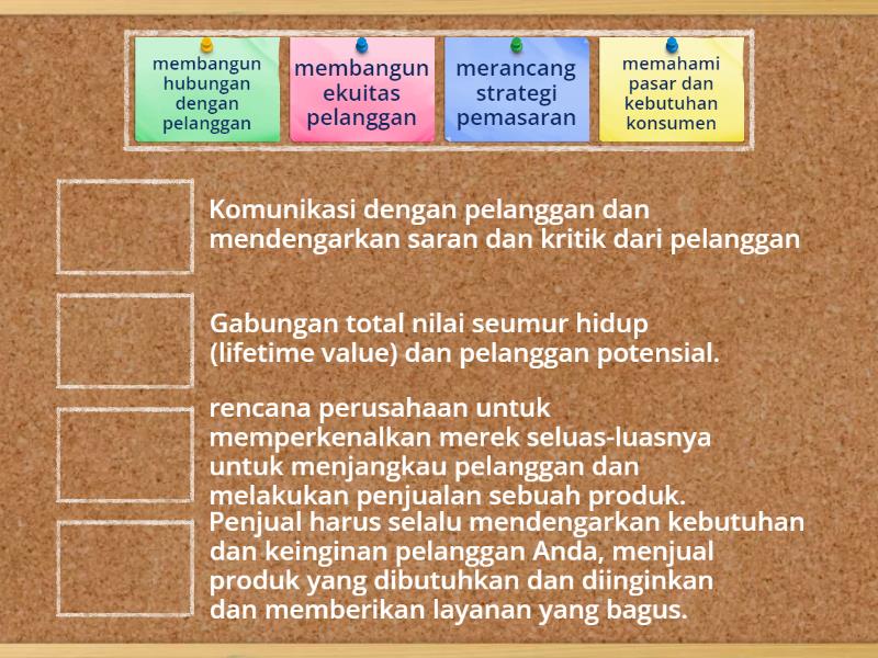 B Model Proses Pemasaran , Keterangan:jawablah Dengan Mencocokkan ...