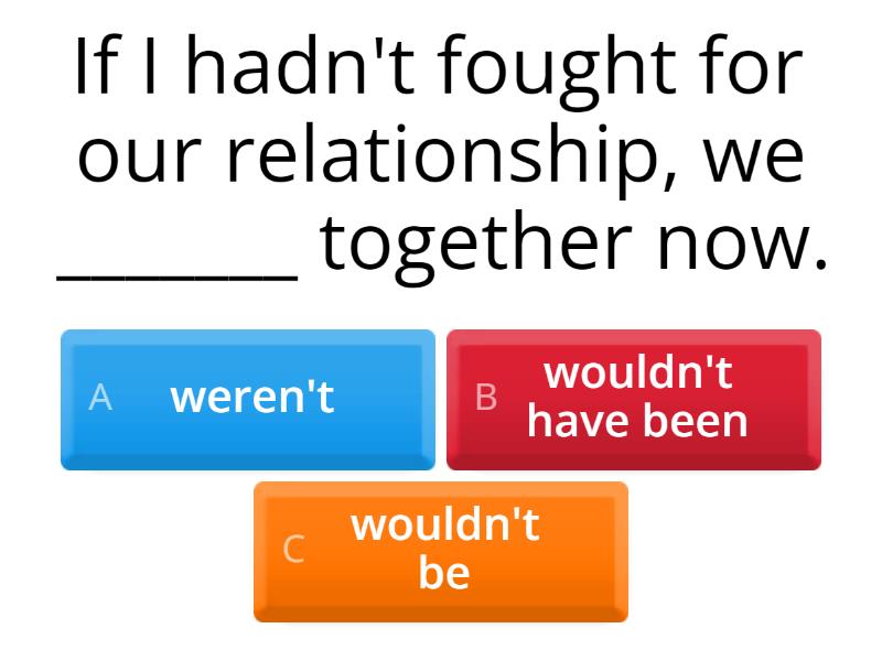Mixed conditionals b2 level quiz