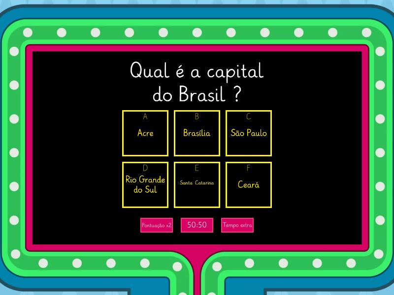 Jogo De Geografia - Gameshow Quiz