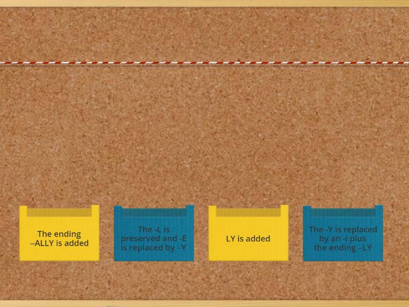 Adverbs of manner - Speed sorting