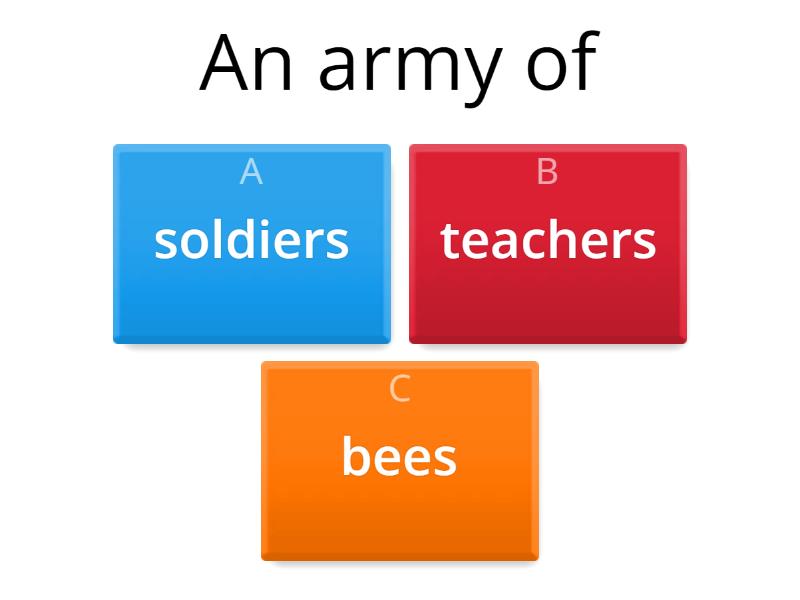 Collective nouns Quiz