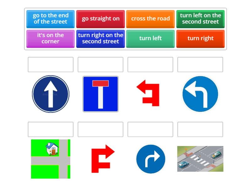 Giving directions - Match up