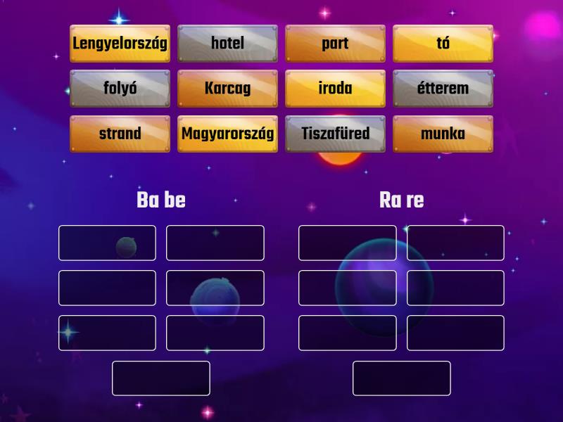 Feladat - Group sort