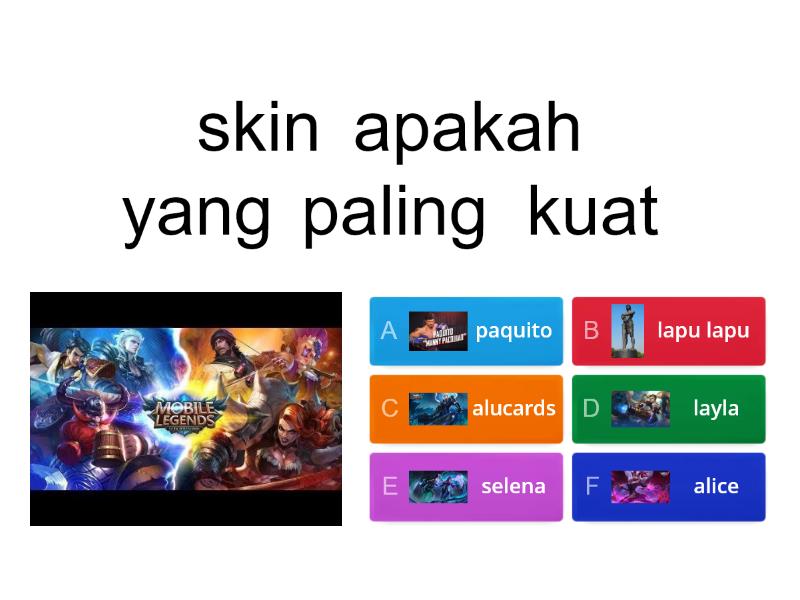 ini soalan mobile legends - Quiz