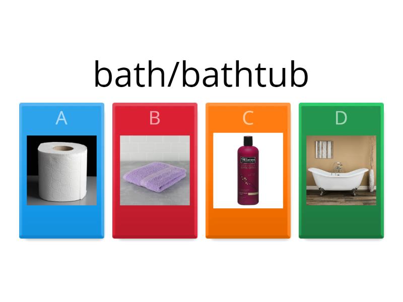 What's in my bathroom? - Quiz
