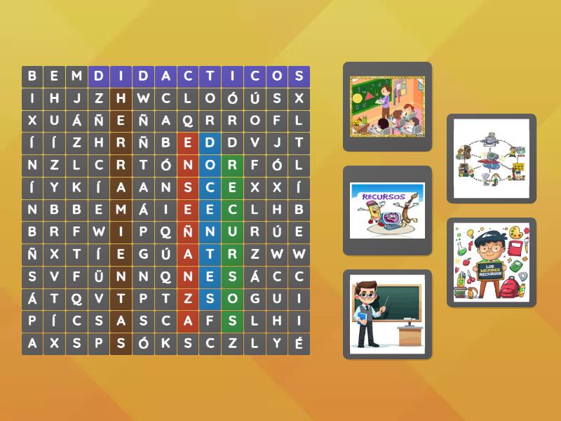 JUEGO INTERACTIVO - Sopa de letras
