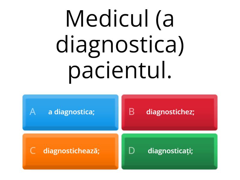 MODUL INDICATIV, TIMPUL PREZENT_ Forma Corecta - Quiz