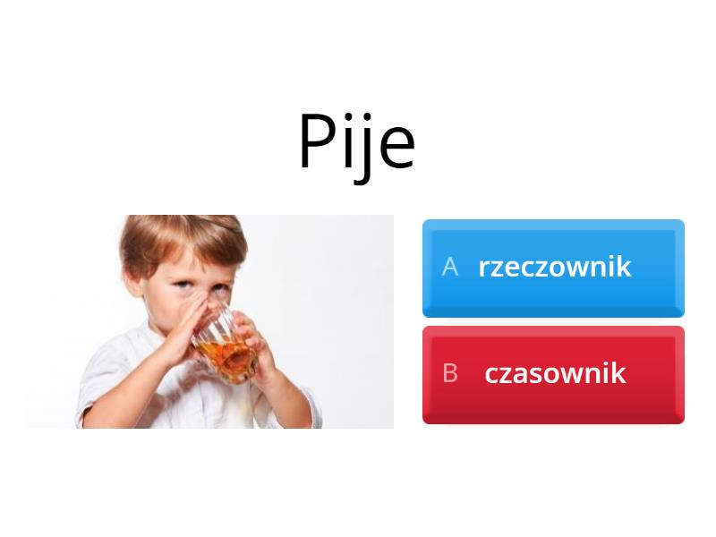 Rzeczownik Czy Czasownik? - Cuestionario