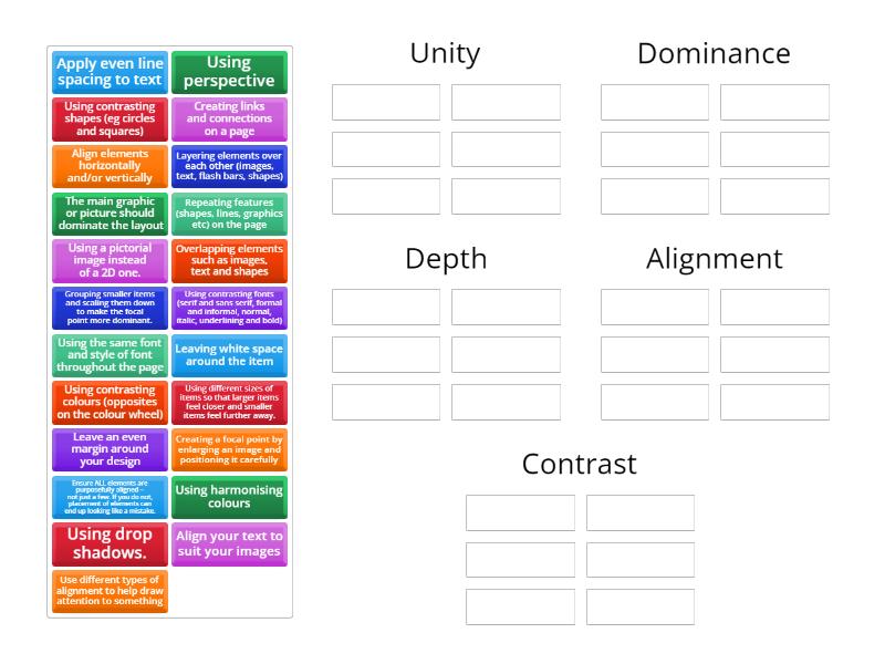 Design Principles - Group sort