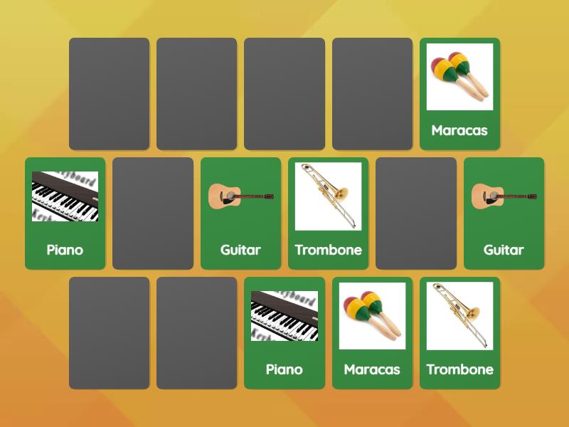 Instruments - Matching pairs