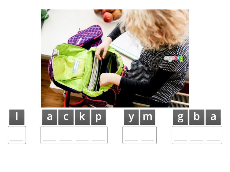 Unscramble The Words Anagram