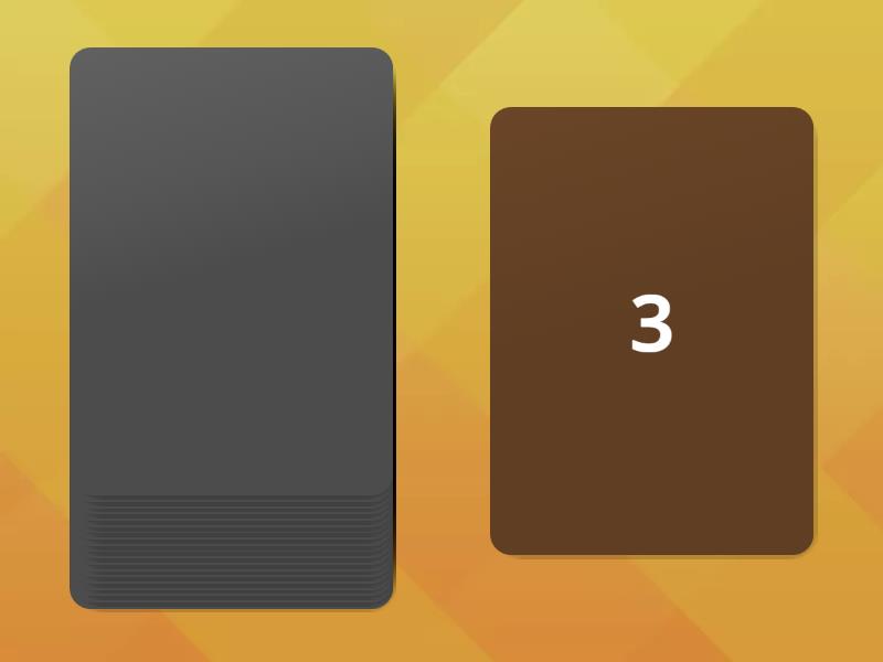 pass it on game - Random cards