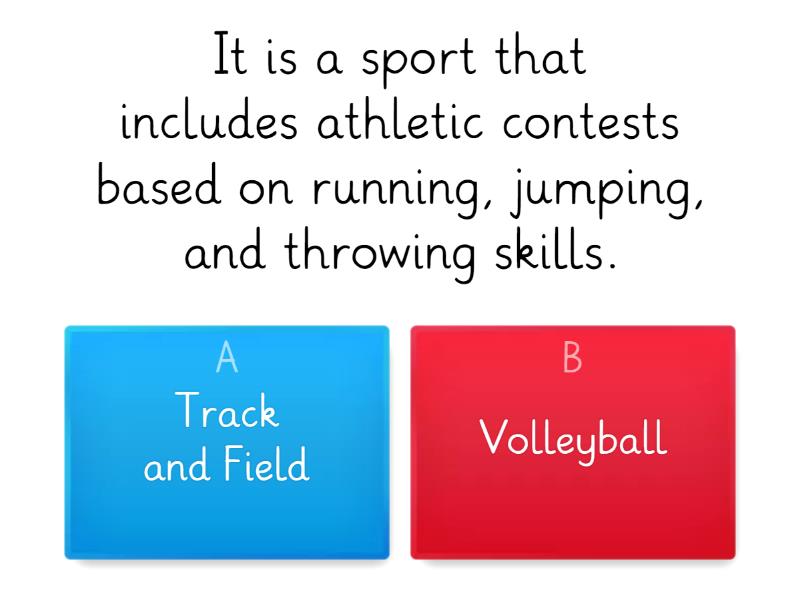 Track and Field Quiz