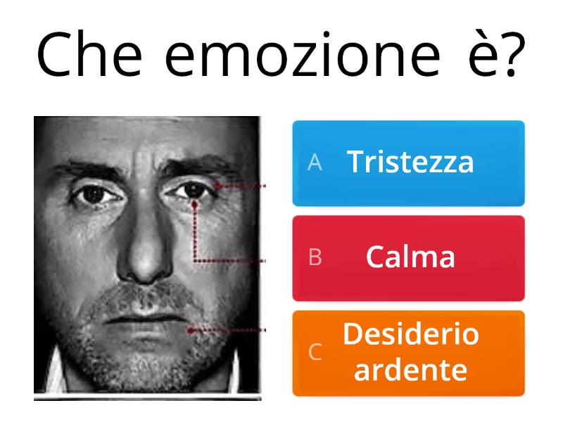 Riconoscere Le Emozioni - Cuestionario