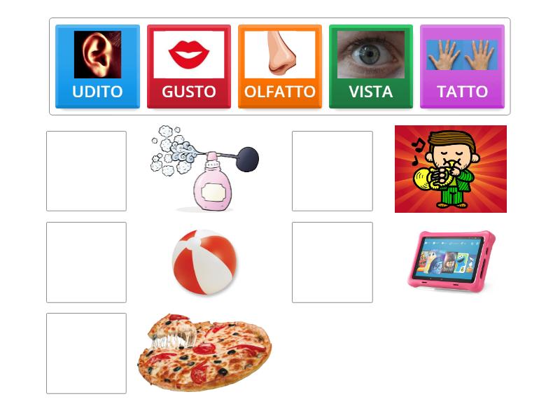 frasi con i 5 sensi in inglese