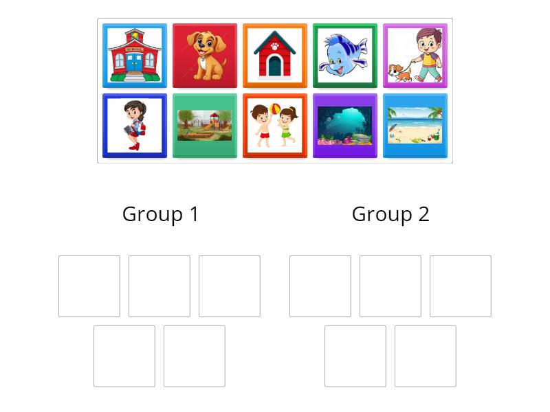 game - Group sort