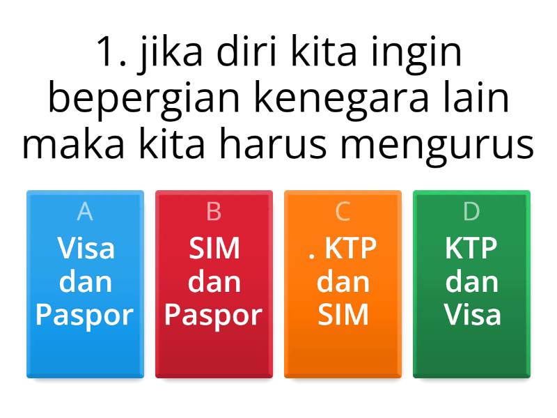 Soal KUIS GLOBALISASI - Quiz