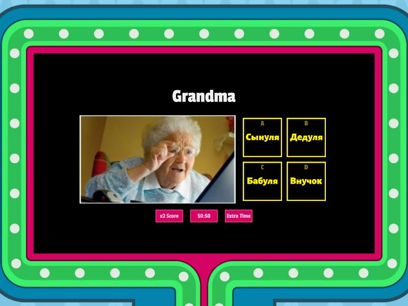 Family ties Gameshow quiz