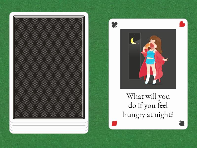 First Conditional - Speaking cards