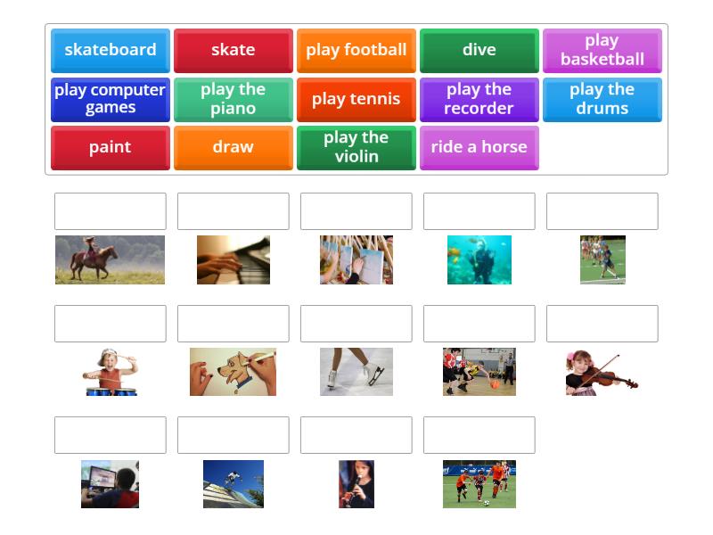 Explore together 2 unit 1 - Match up