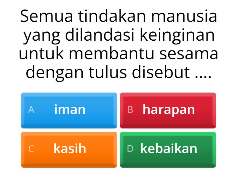 KASIH - Quiz