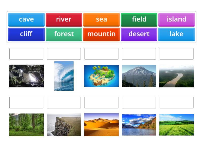 Natural Features - Match up