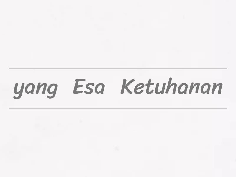 Belajar Pancasila copy - Unjumble