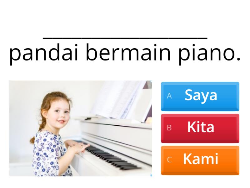 1. Kata Ganti Nama Diri(17) - Quiz