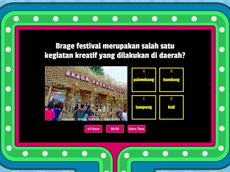 EKONOMI KREATIF - Gameshow Quiz