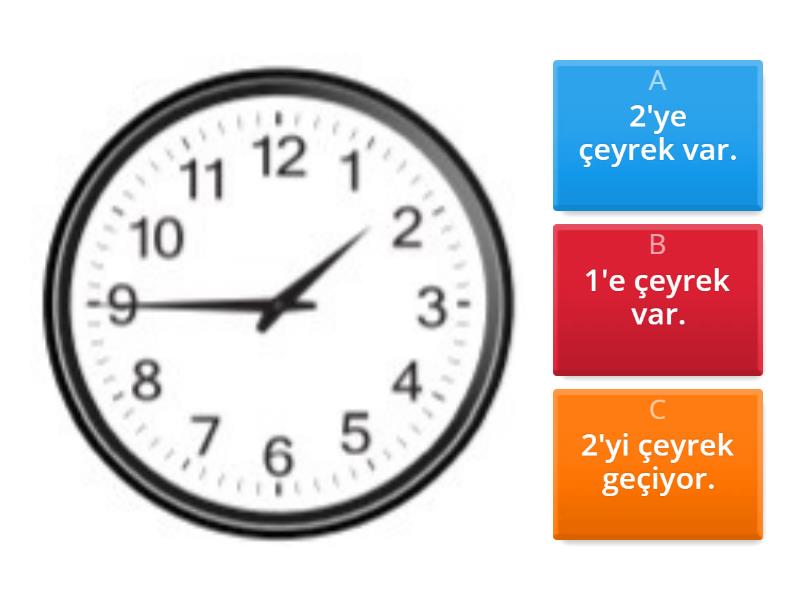 What time is it? - Quiz
