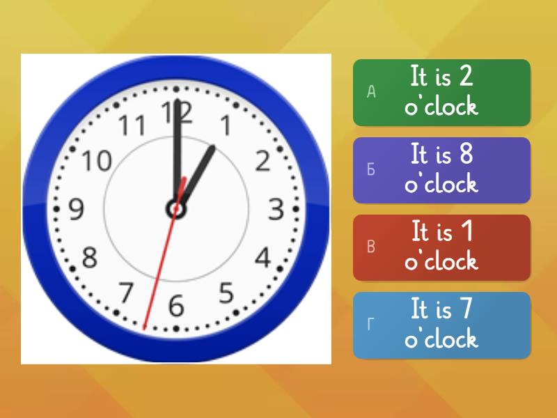 O`clock - Quiz