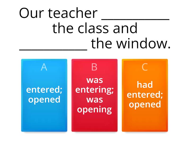 B1 Narrative Tenses | - Quiz