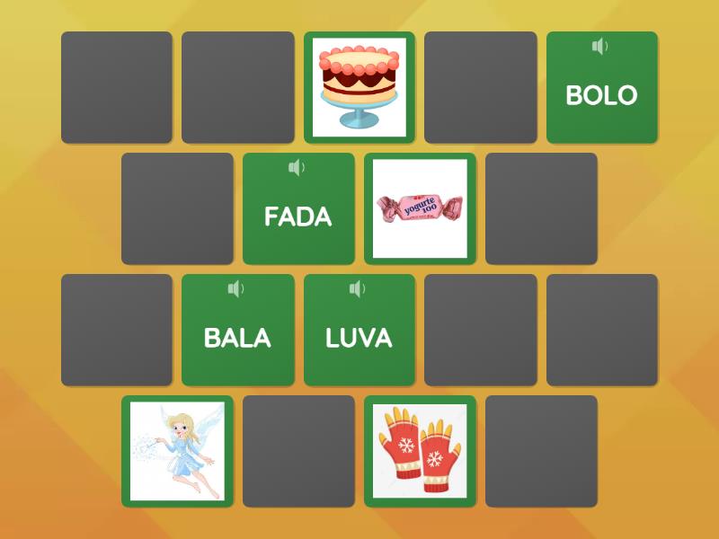 Jogo da Memória - Combine os pares