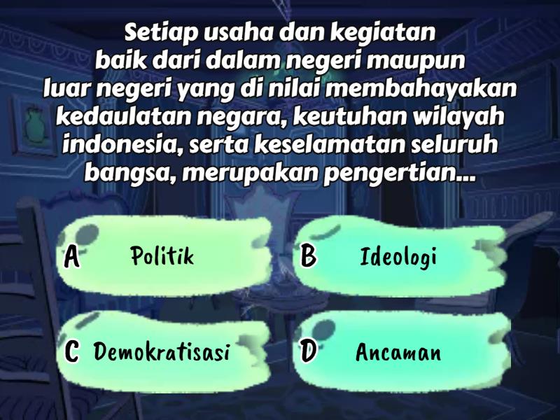 Ancaman Dan Strategi Mengatasi Dalam Bidang Ekonomi - Cuestionario