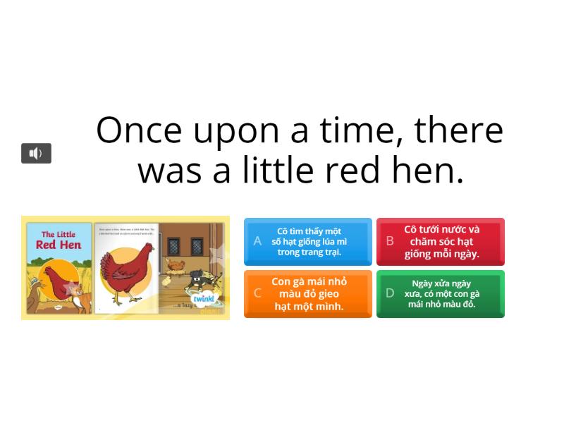 The Little Red Hen - Story - Quiz