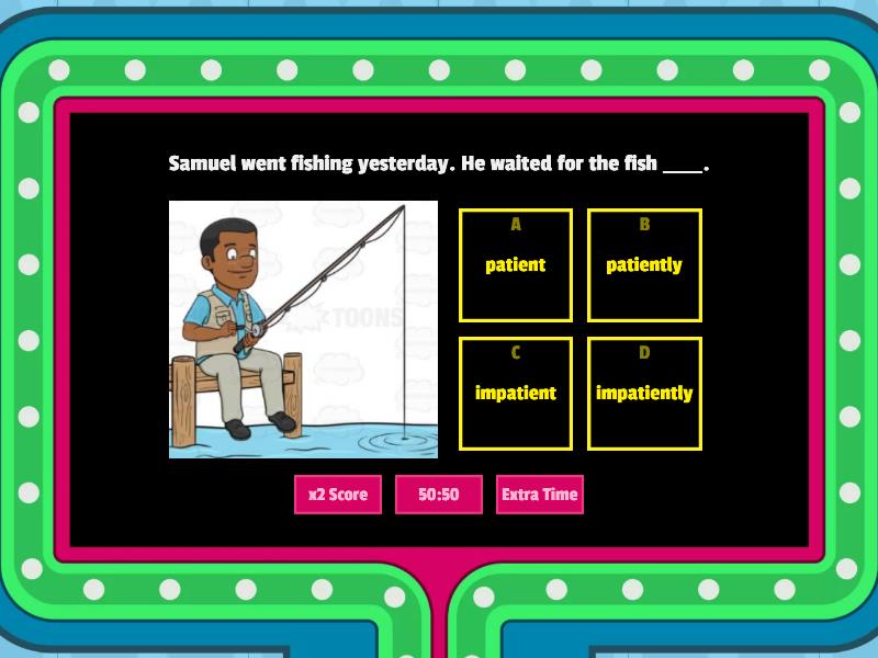 Book 4B Adverbs Of Manner - Gameshow Quiz