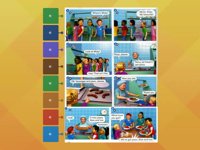 Super Minds 1 | Unit 4 - Labelled diagram