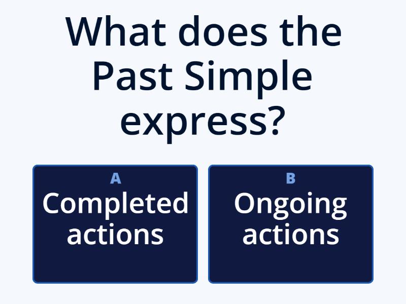 Understanding Past Tenses in English Quiz