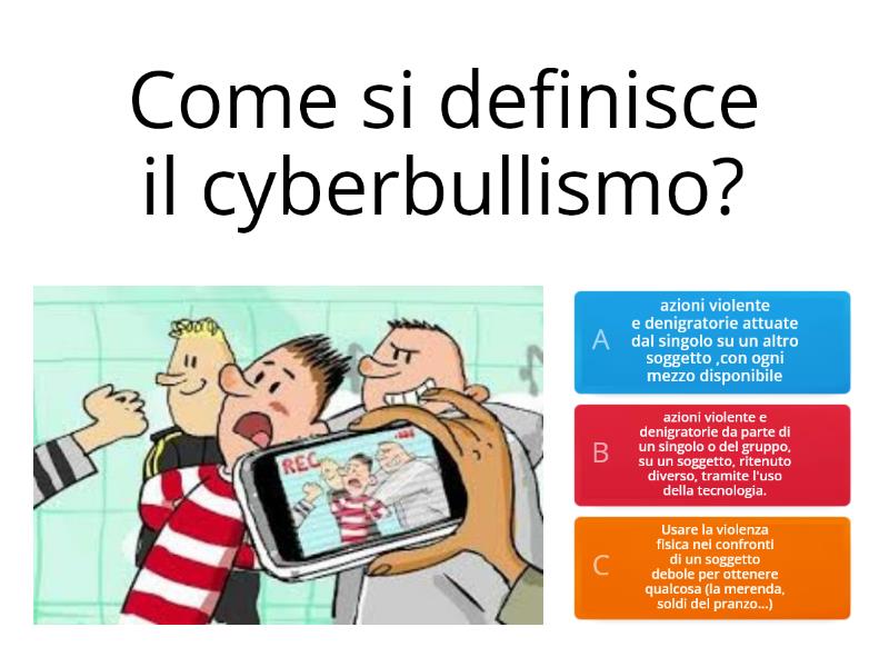 Bullismo E Cyberbullismo 2 - Quiz