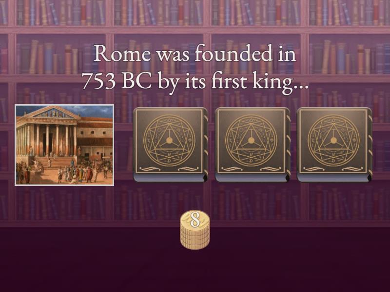 Rome Trivia - Win or lose quiz