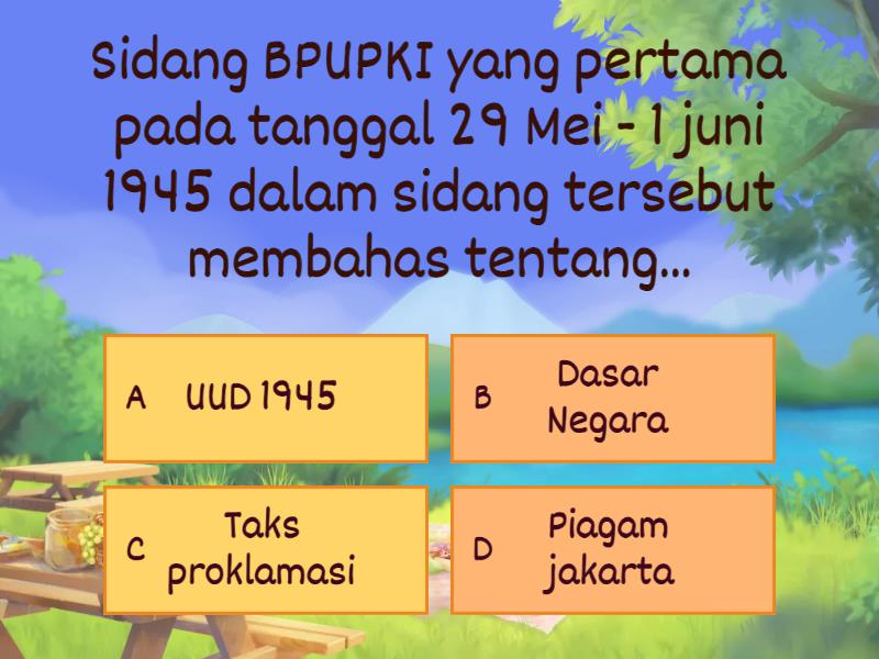 Kedudukan Dan Fungsi Pancasila - Quiz